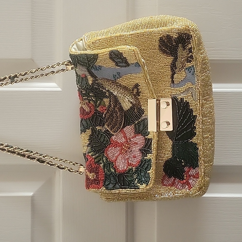 Zara beaded bag